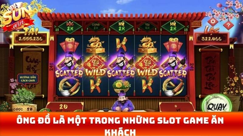 Ông đồ là một trong những slot game ăn khách trên nền tảng nổ hũ Sunwin